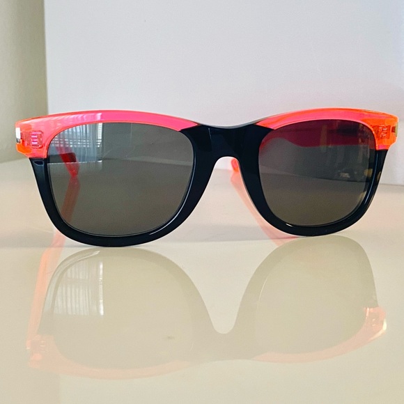 Saint Laurent Rectangle Sunglasses Neon - Unisex
